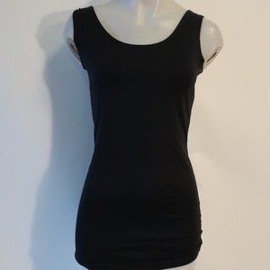 Womens A'nue Ligne Black Tank M*